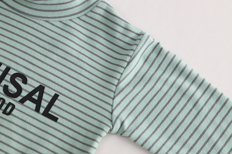 2024 Spring New Boys' Baseball Suit Three piece for Men and Women's Baby Casual Round Neck Sweater Set_voghion.com