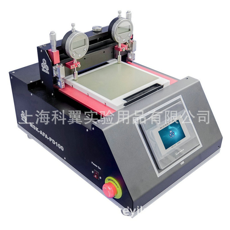 科晶/MTI挤压平板涂覆机MSK-AFA-PD100