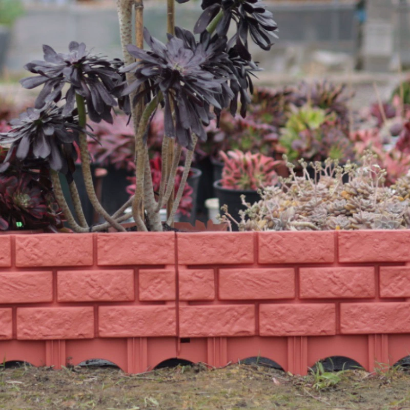 Оптовая продажа пластиковый забор забор можно сшить балкон наружный садовый забор имитация каменного рисунка утолщения