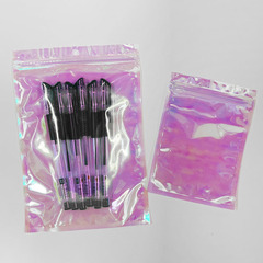 Rainbow Film Laser Sealed Bag, Transparent Jewelry Gift Gift Packaging Bag, Colorful Thick Plastic Sealed Bag