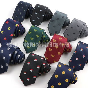 Movie Theme Time Machine Delorean model car pattern tie Father's Day birthday tie