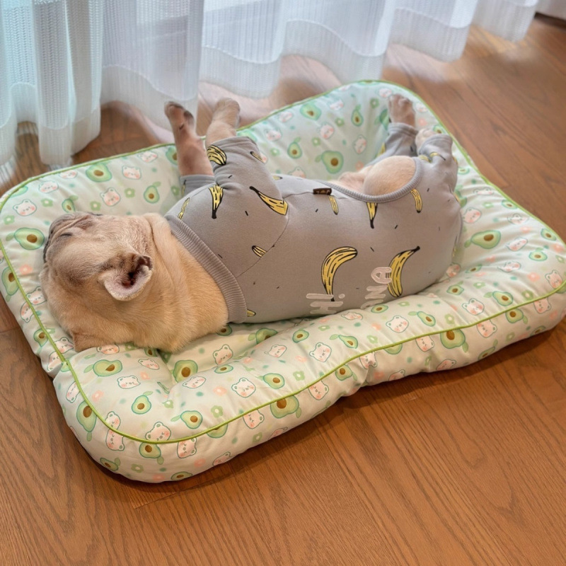 Pet Mat All Seasons Universal Rabbit Lying Flat Pad Cat Dog Sleeping Mat Puppy Floor Pad Sleep Cat House Dog House