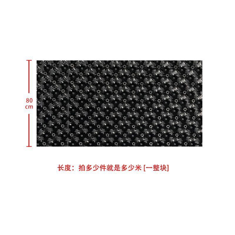 屋上庭園の貯水および排水ボード、プラスチック製の根制御装置、フラワーボックス、庭壇、花池、植物の排水フィルター、疎水性および根防止ボード|undefined