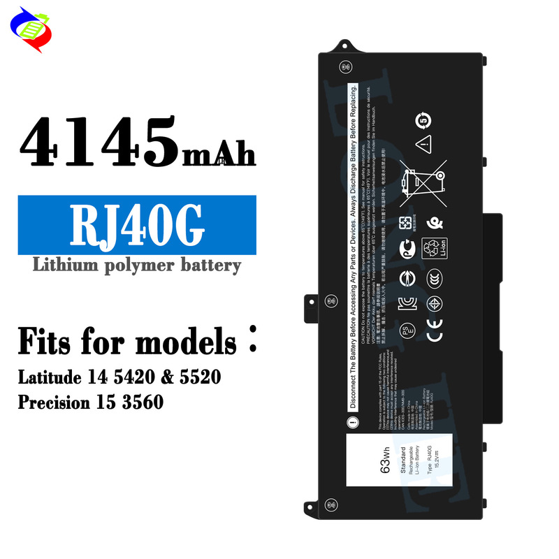 Suitable for Dell Rj40G Laptop Battery Latitude14 5420/5520/Precision15 3560