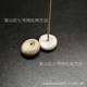 Pure handmade ceramic incense concave ball incense vertical Japanese mini incense tray printed LOGO figure to sample small production