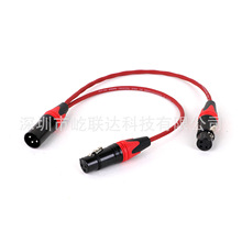 Zinc Alloy 3 Pin XLR Connectors Male&Female Microphone Plug