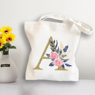 26 Letter Canvas Bag�r����ɫ26��ĸӡ������μ緫����ُُ���