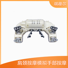 新款肩颈疲劳缓解按摩器配件 电动按摩披肩 斜方肌揉捏矫正