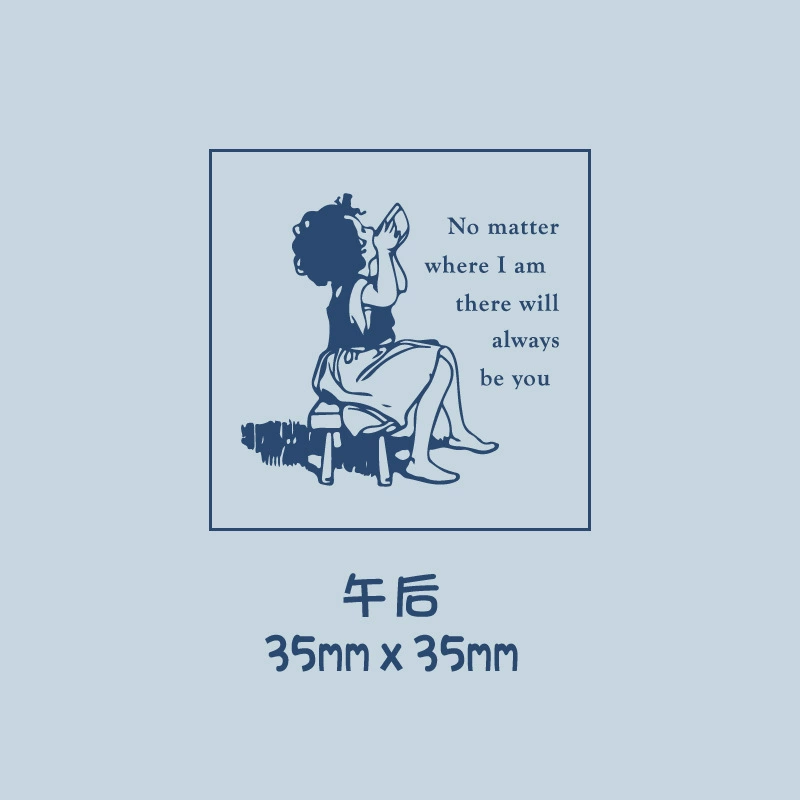 Деревянная печать детской истории Rongxiang, Резиновый справочник Aimuku, альбом, дневник, декоративная печать
