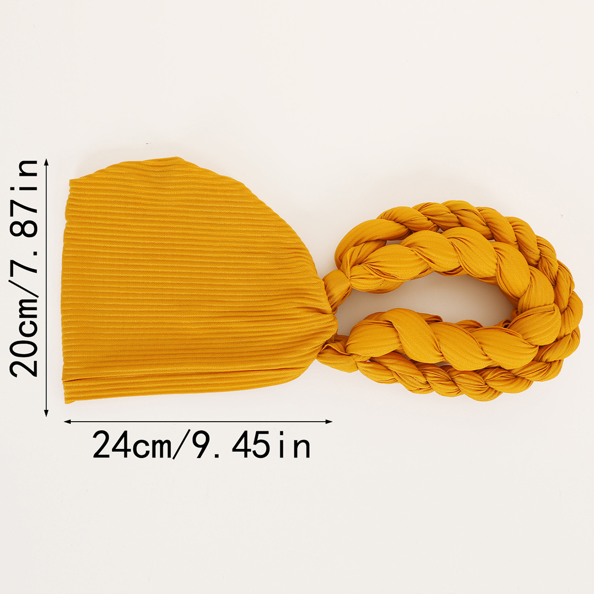 Muslim hat Linen crepe hand-woven double twist hat African hat headscarf_viptrois.com