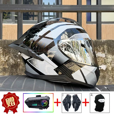 Motosiklet kaskı (dəbilqə): Lenses, Motorcycle Racing Helmet, New National - gray-genesis-aurora-silver-night-vision-y10-soft-microphone-includes-clear-lens-s