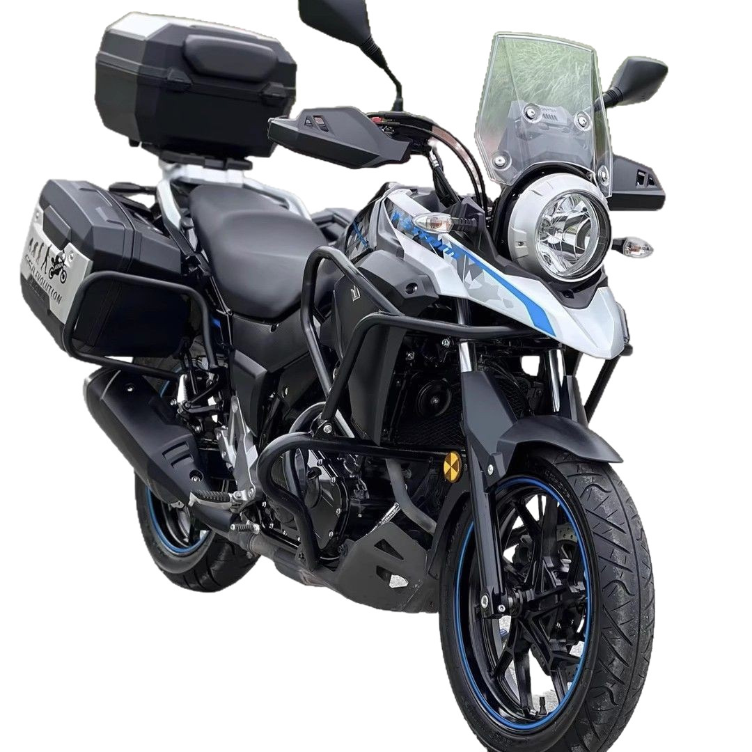新款铃木DL250拉力越野摩托车骊驰GW250CC电喷双缸水冷旅行版街车