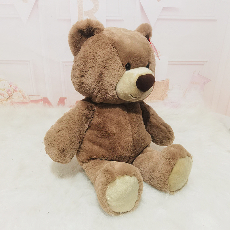 Aurora lindo oso muñeca de peluche juguete mi luola oso de peluche muñeca almohada para dormir regalo de cumpleaños al por mayor