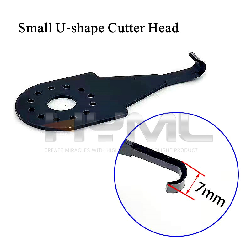 Cuchillo de limpieza eléctrico con cabezal de corte lámpara de faro de coche actualización herramienta de modificación de luz pegamento frío pegamento duro ahorro de tiempo y ahorro de mano de obra