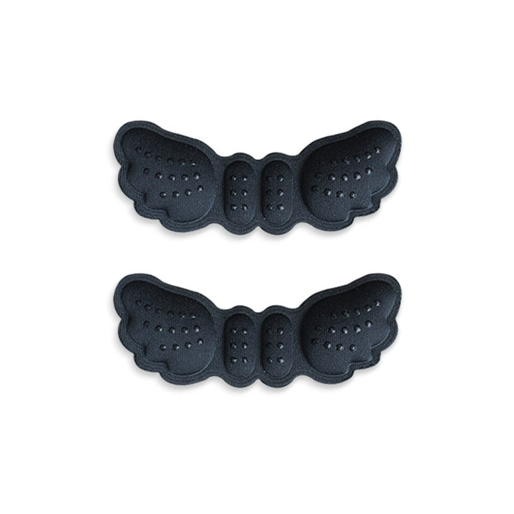 Подкладки-держатели для пятки Cushion Pads, невидимые поролоновые наклейки для пятки, 6 мм нескользящие изогнутые крыловидные