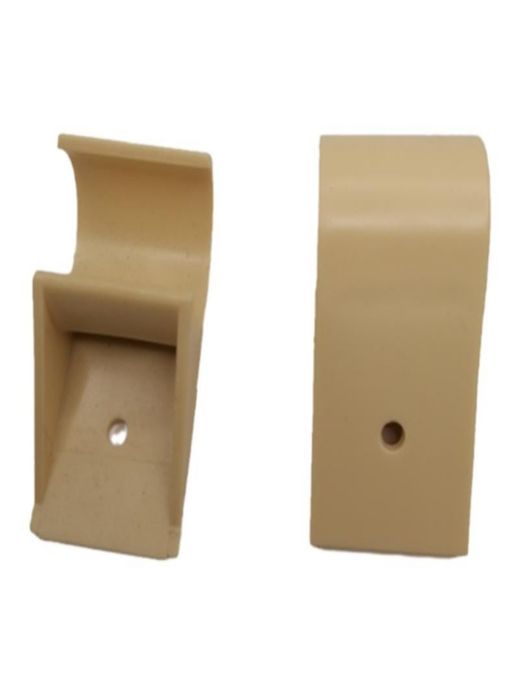 精益管配件塑胶管码/线棒连接管夹/圆管工作台木板连接塑料扣件