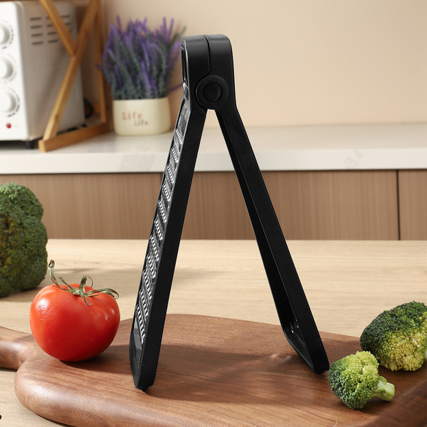 Stainless steel folding double-sided vertical vegetable grater