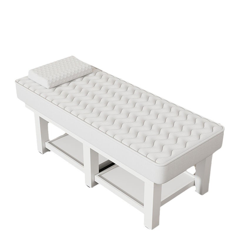 Cama de belleza de látex de madera sólida, sala de belleza, cama de masaje especial, cama de fisioterapia, cama de moxibustión y masaje para bordar las pestañas