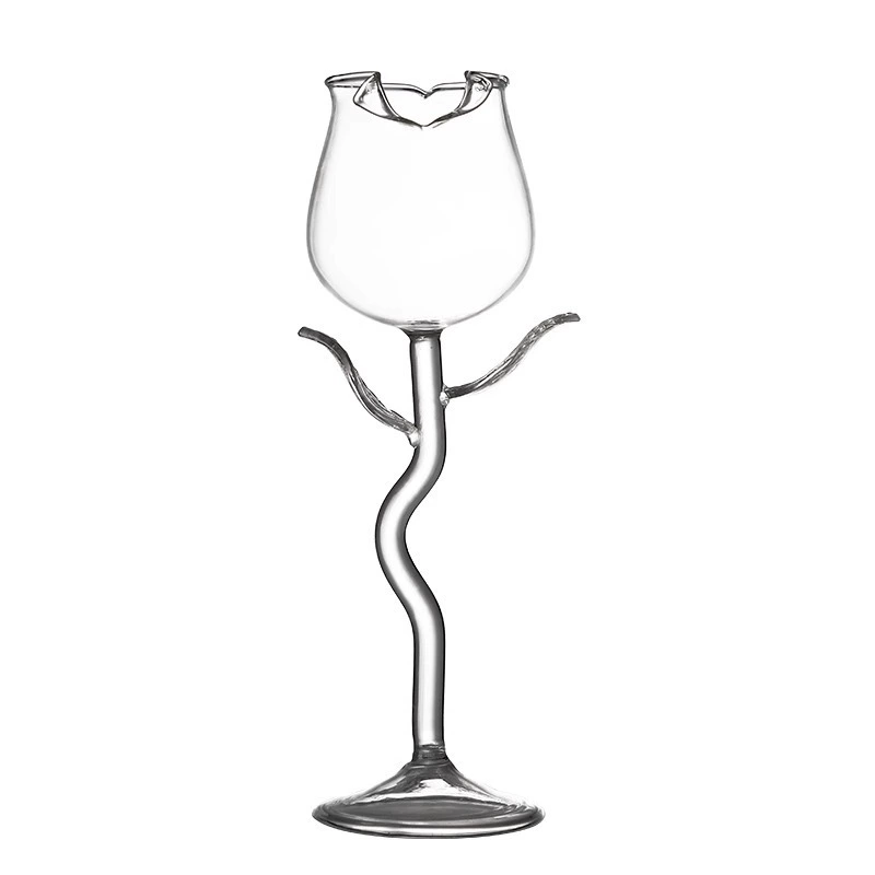 Creative cocktail high quality wineglass, glass, flowered