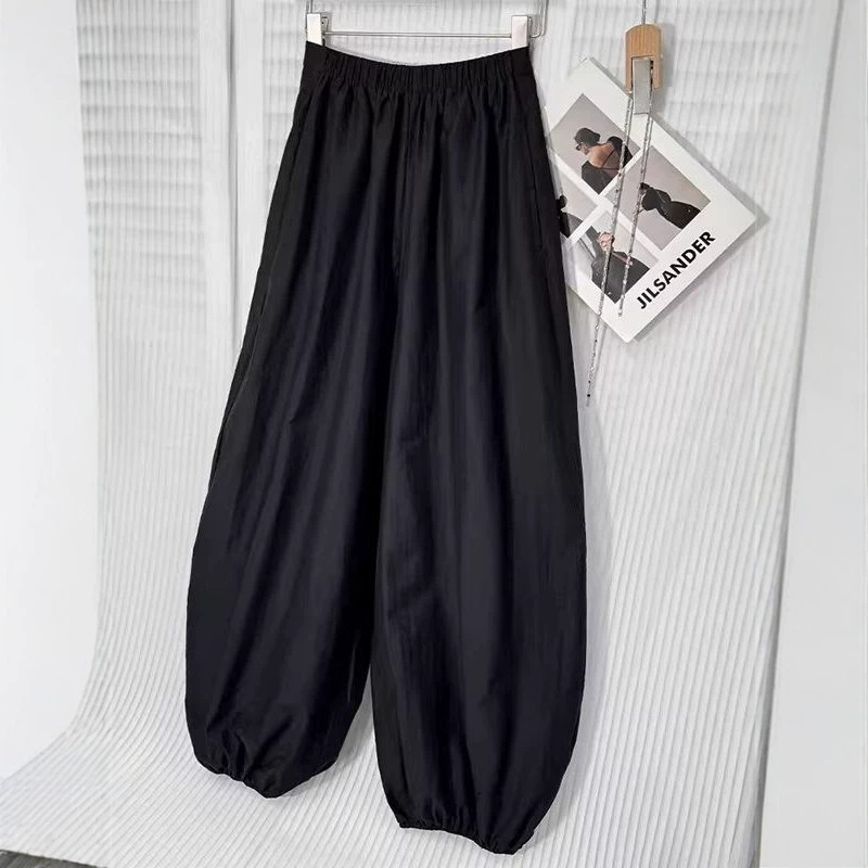 Plus-Size Quick-Dry Lantern Pants for Women, 2026 Summer Thin Loose-Fitting Jogger Pants, Ice Silk Cropped Harem Balloon Pants Plus-Size Quick-Dry Lantern Pants for Women, 2026 Summer Thin Loose-Fitting Jogger Pants, Ice Silk Cropped Harem Balloon Pants