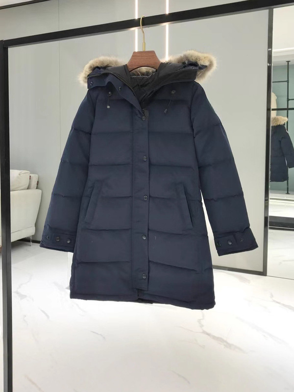 Shelburne 大鹅羽绒服15款中长款加拿大连帽大毛领3802L冬季新款|undefined