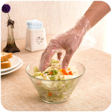 一次性塑料透明手套抽取式盒装厨房烘焙家务卫生加厚食品薄膜