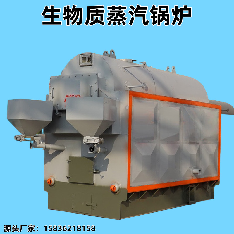 厂家供应10吨生物质蒸汽热水锅炉 燃煤燃生物质两用锅炉可出口