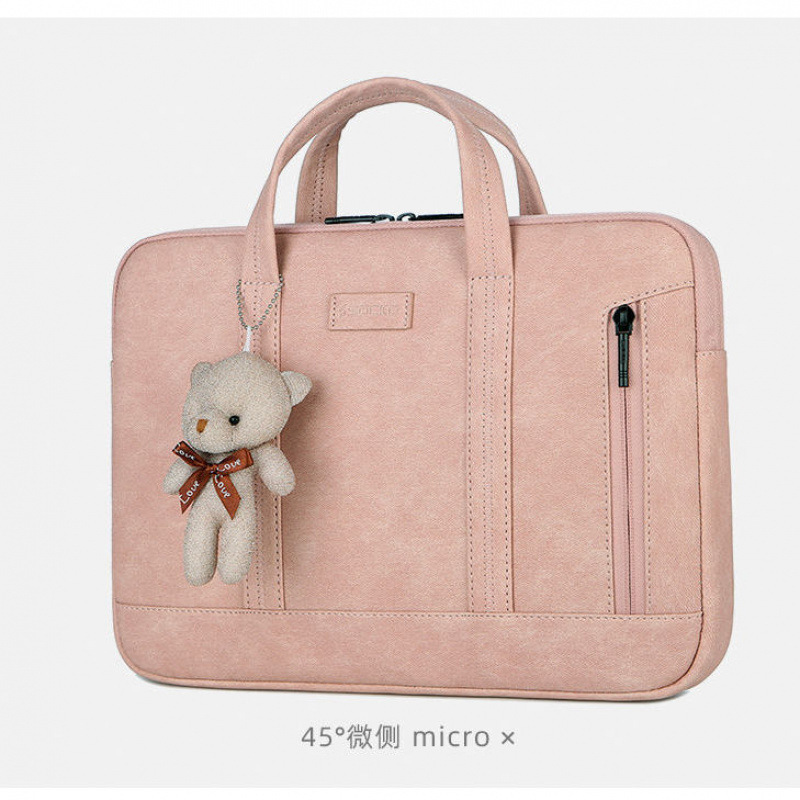 11-12inch 핑크 플러스 베어 펜던트