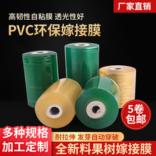 小卷园艺果树用嫁接膜 pe电线拉伸工业保鲜膜pvc绕线透明 缠绕膜