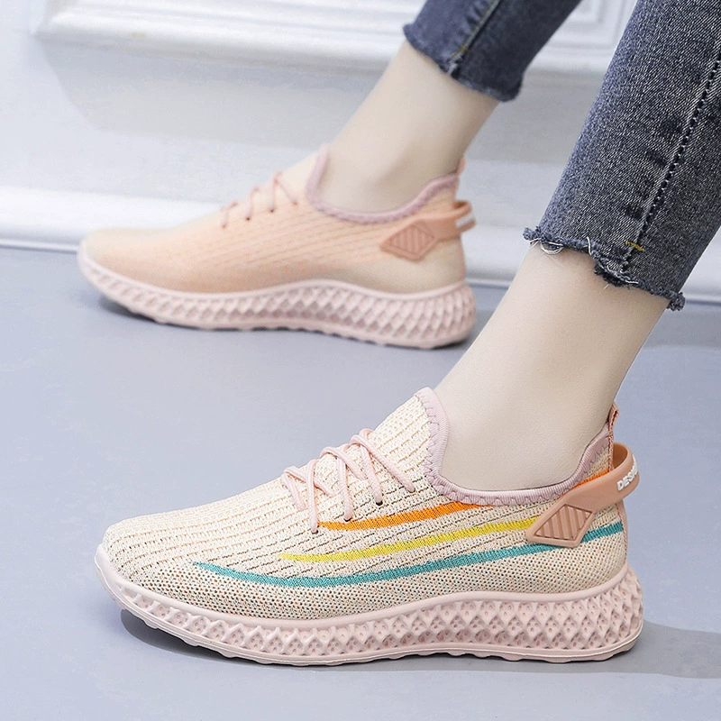 Breathable sports shoes, Korean style, non‑slip, lightweight, sizes 36–40