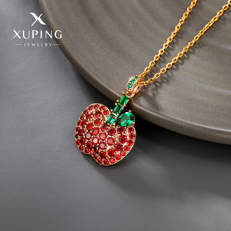 Xuping nueva moda de la serie de joyas de Navidad al por mayor simplista encantadora atmósfera de Navidad fácil de poner joyas mujeres
