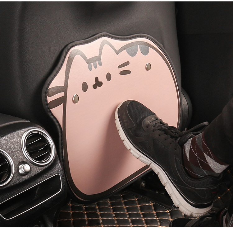 Car seat back anti-kick pad rear universal child dirt-resistant car rear seat protective pad protective pad storage female