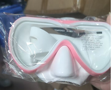 Fabricante de adultos de una sola lente anti-niebla película de vidrio templado de silicona líquida máscara de buceo gafas de buceo profundo