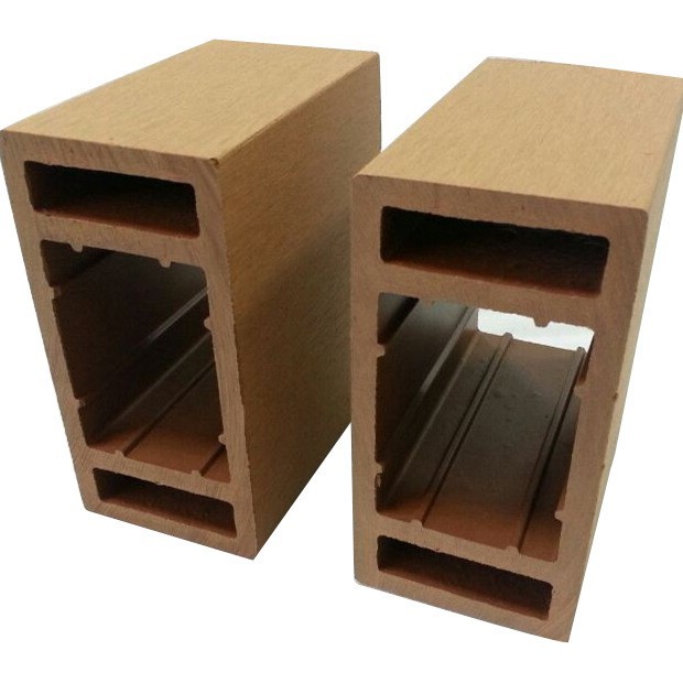Tablero de plástico de madera tablero al aire libre balcón tablero de pared plástico decoración de madera al aire libre terraza barandilla columna paso cuadrado 120*60 anticorrosión madera