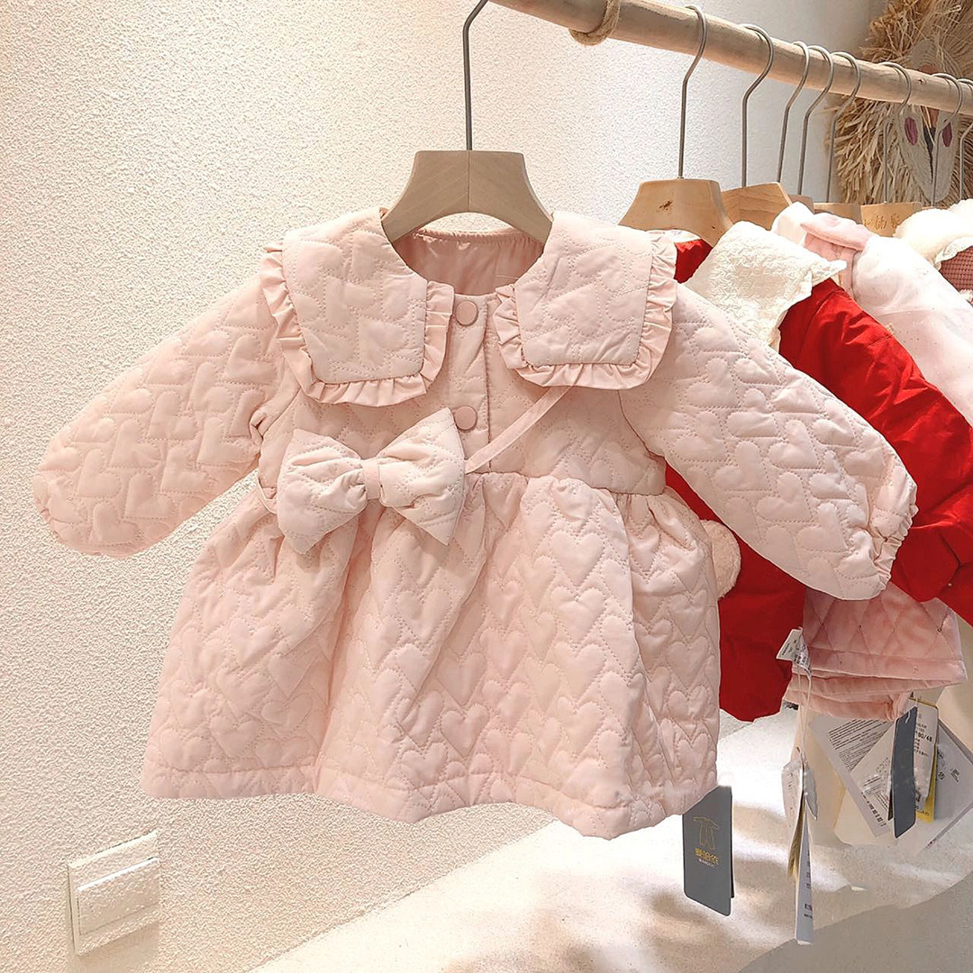 熙熙小布衣 笛莎23年儿童冬季新款连衣裙 品牌童装批发实体厂家