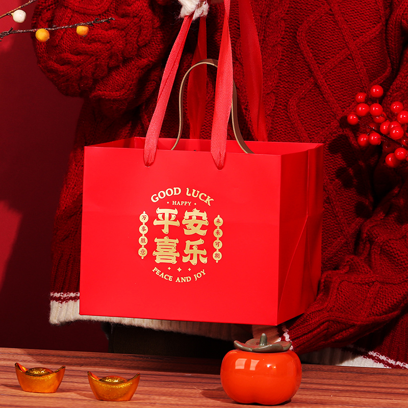 2025 Año Nuevo abrazar barril caja de regalo, galletas, nueces, productos de Año Nuevo, caja de regalo de pasteles, embalaje de vapor de estilo nacional