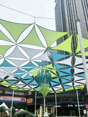 Sunshade Sail, Beautiful Decorative Display: Avtomobil yan çətirləri