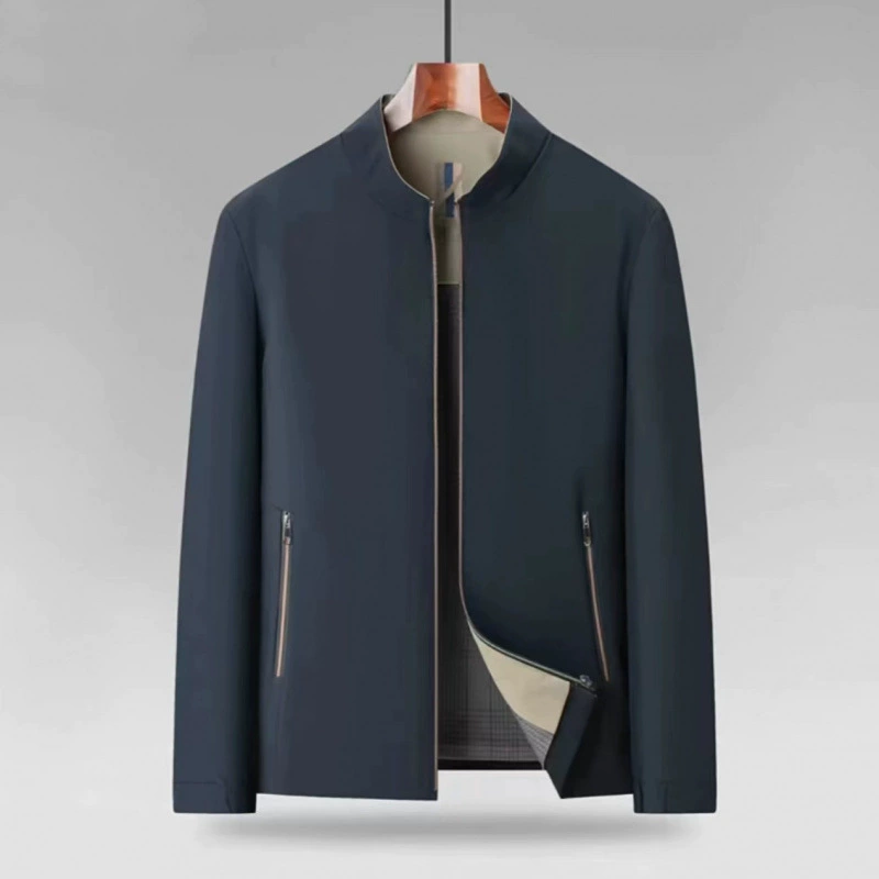 2024 новый средний и пожилой пиджак воротник бизнес-досуг средний возраст папа куртка куртка мужской
