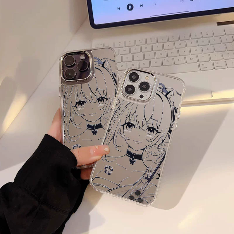 Apple, совместимый iPhone15 Pro, чехол для телефона, эффект зеркала