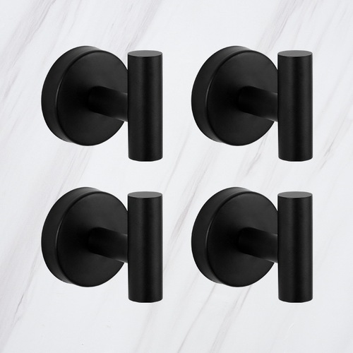 Amazon wall 304 clothes hook single hook bathroom towel clothes stainless steel coat hook metal hook