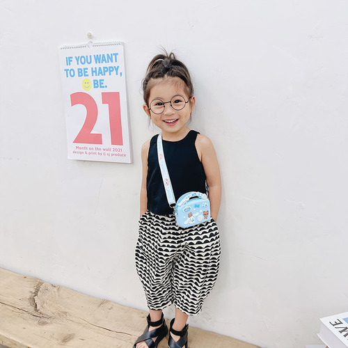 Wholesale Stellar Children's Handbag Stitch Cartoon Silicone Bag Melody Crossbody Small Bag Trendy Accessories