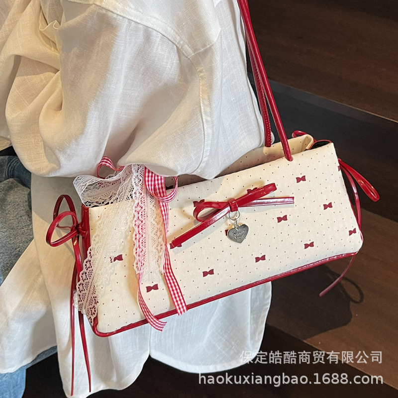 Women's Underarm Bag 2025 New Arrival Trendy High-End Commuter Shoulder Bag Fashion Versatile Baguette Handbag - Thumbnail 4