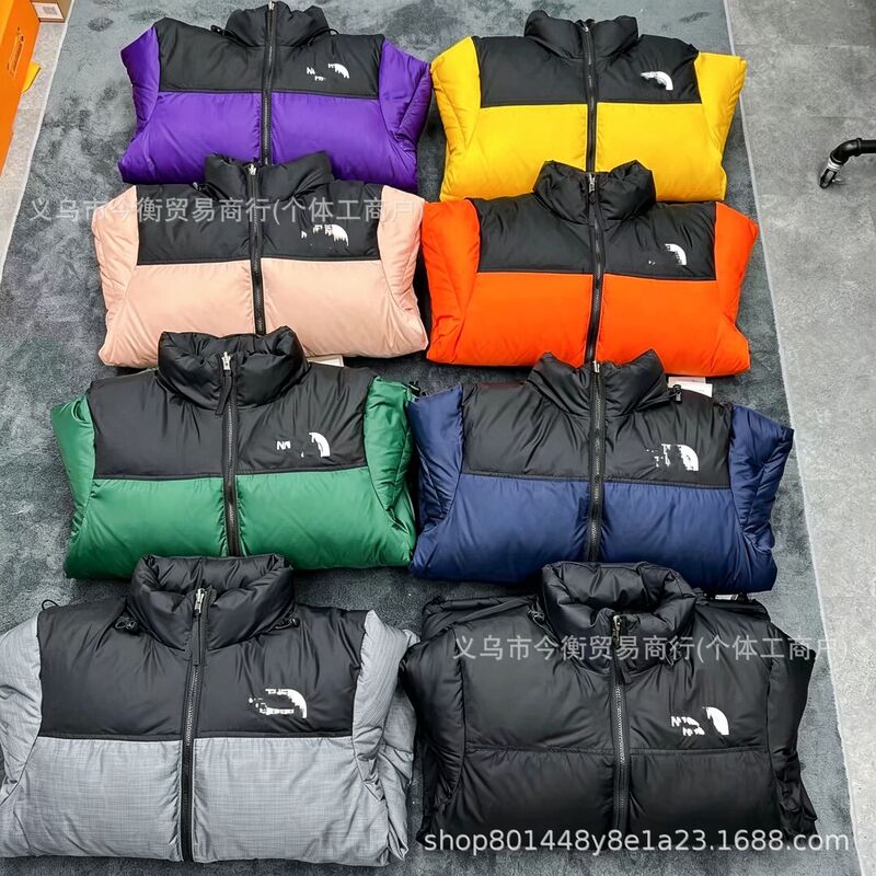 Cross-Border American Version of the North Face 1996 down Cotton Jacket, Winter Men's Tnf Embroidered Thickened 700 Fill Loose-Fitting Puffer Jacket Cross-Border American Version of the North Face 1996 down Cotton Jacket, Winter Men's Tnf Embroidered Thickened 700 Fill Loose-Fitting Puffer Jacket