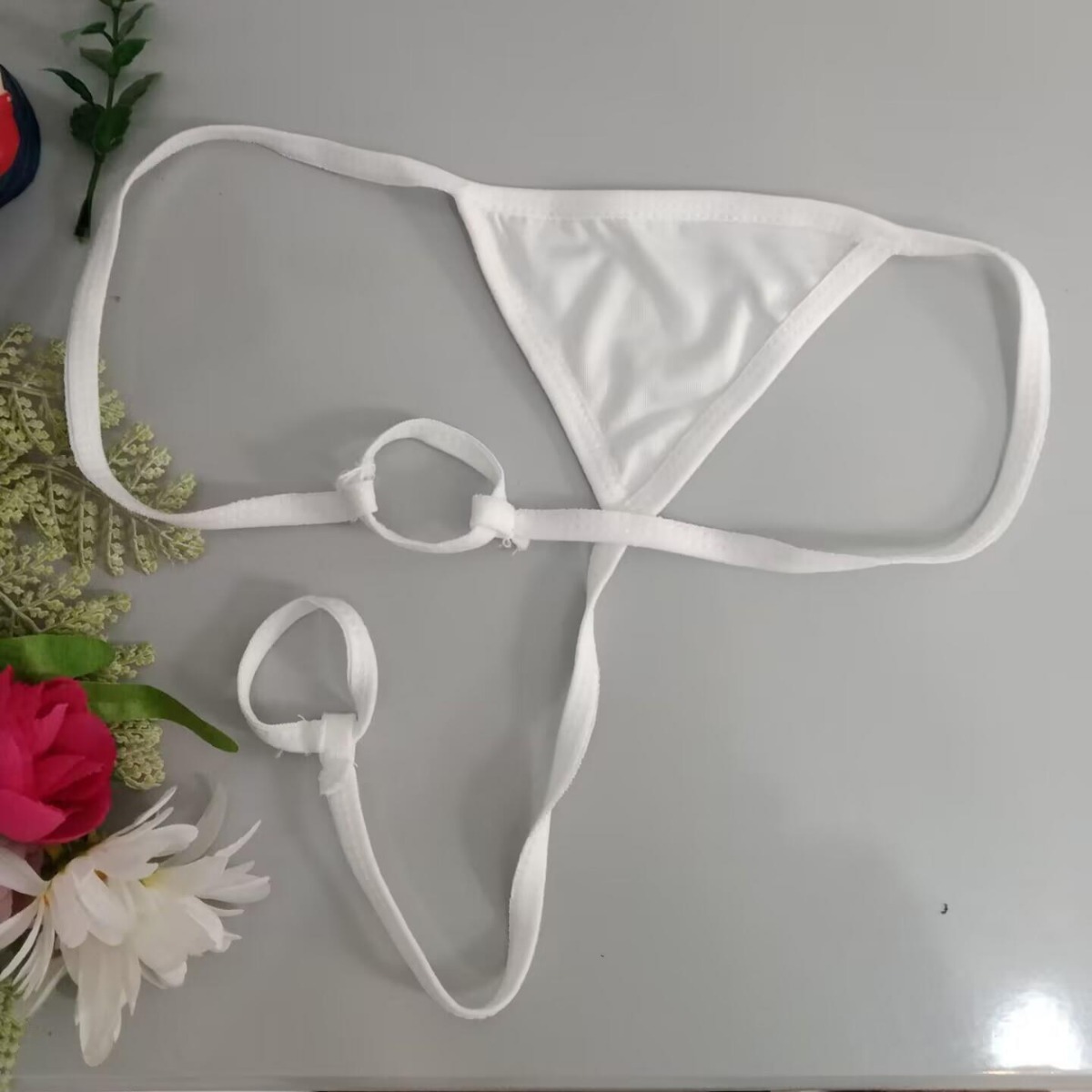 Exportation de strings sexy pour hommes, ensemble double cercle JJ Underwear une pièce Dropshipping_voghion.com