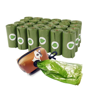Cross border hot sale BMTD pet carrying bag large capacity garbage bag storage dispenser storage bag PU leather bag