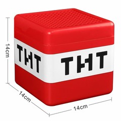 跨境电商我的磁力世界TNT磁力方块积木收纳盒玩具储物收纳箱
