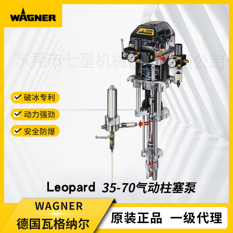 德国进口瓦格纳35-70高压喷涂泵不锈钢柱塞泵GM4700AC喷枪套装款