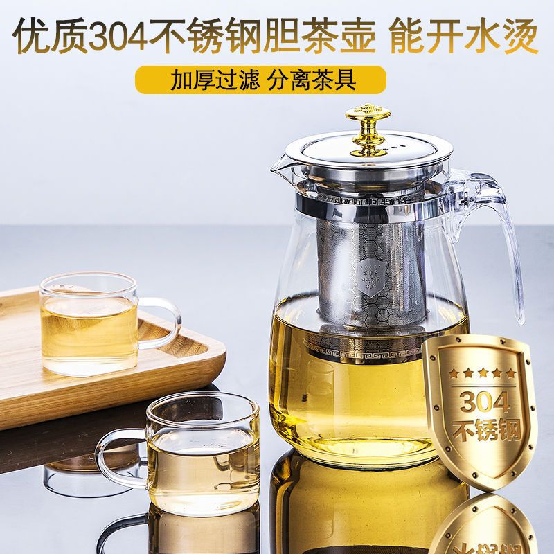 Glass teapot