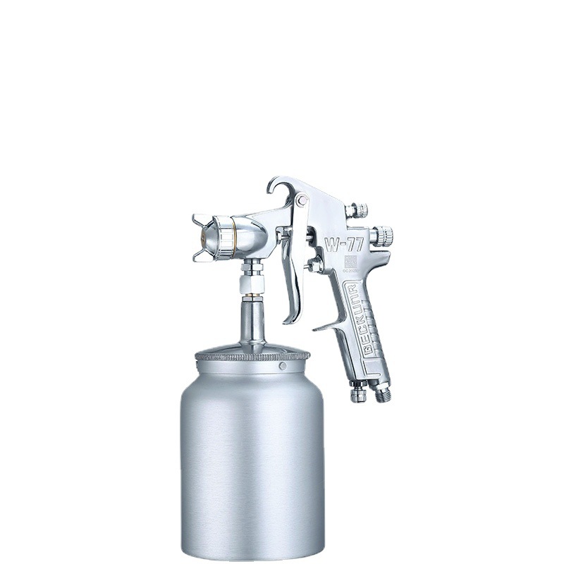W-77手动喷漆枪大口径手动喷枪低压高雾化喷枪喷涂设备家具用