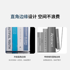 捷扣收納箱衣物玩具零食整理箱放書籍箱子整理筐透明儲物箱批發